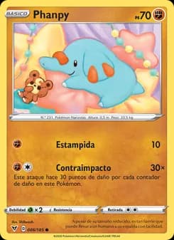 Phanpy card in Spanish