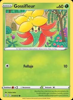 Gossifleur card in Spanish