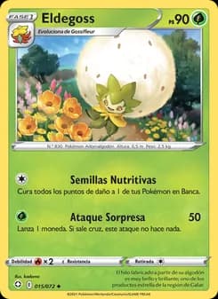 Eldegoss card in Spanish