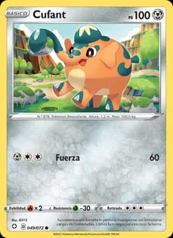 Cufant card in Spanish