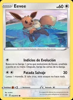 Eevee card in Spanish