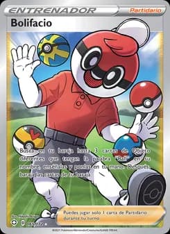 Bolifacio card in Spanish