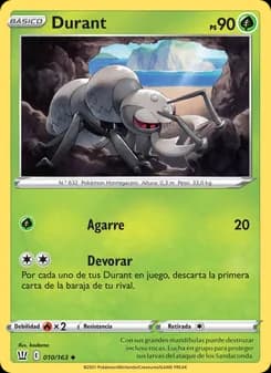 Durant card in Spanish