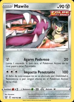 Mawile card in Spanish