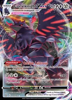 Corviknight VMAX card in Spanish