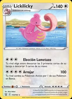 Lickilicky card in Spanish