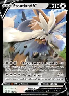 Stoutland V card in Spanish