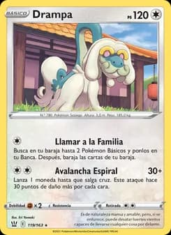 Drampa card in Spanish