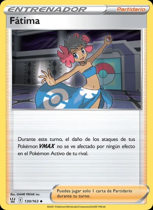 Fátima card in Spanish