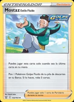 Mostaz Estilo Fluido card in Spanish