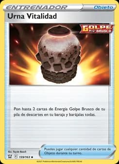 Urna Vitalidad card in Spanish