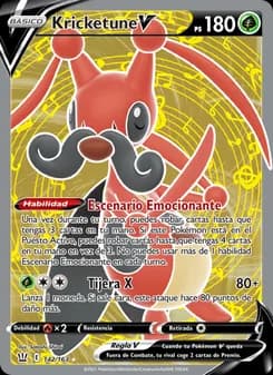 Kricketune V card in Spanish