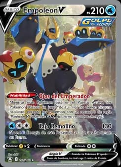 Empoleon V card in Spanish