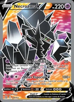 Necrozma V card in Spanish