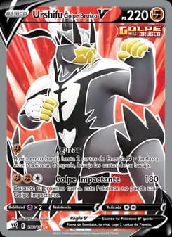 Urshifu Golpe Brusco V card in Spanish