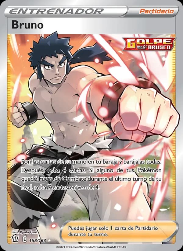 Bruno card in Spanish
