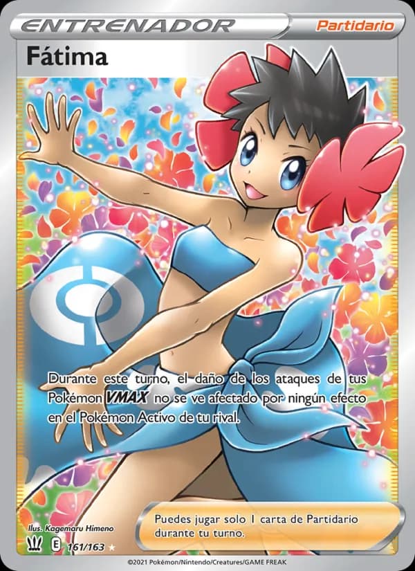 Fátima card in Spanish