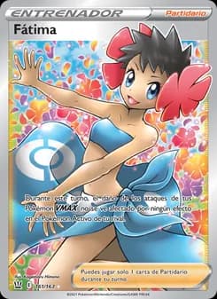 Fátima card in Spanish