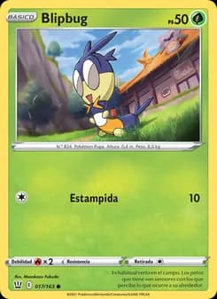Blipbug card in Spanish