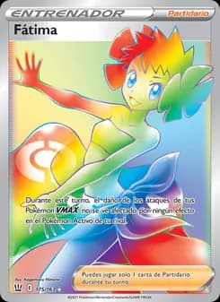Fátima card in Spanish