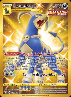 Houndoom card in Spanish