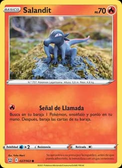Salandit card in Spanish