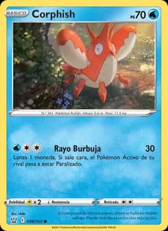 Corphish card in Spanish