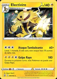 Electivire card in Spanish