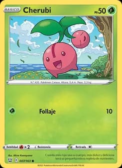 Cherubi card in Spanish