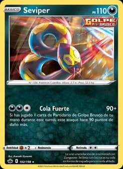 Seviper card in Spanish
