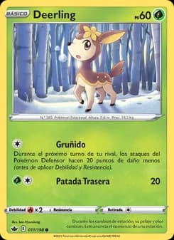 Deerling card in Spanish