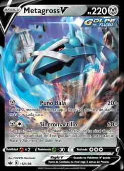 Metagross V card in Spanish