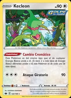 Kecleon card in Spanish
