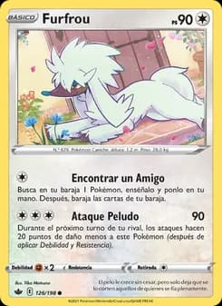 Furfrou card in Spanish