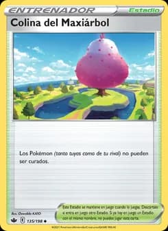Colina del Maxiárbol card in Spanish