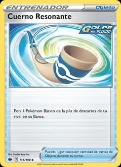 Cuerno Resonante card in Spanish