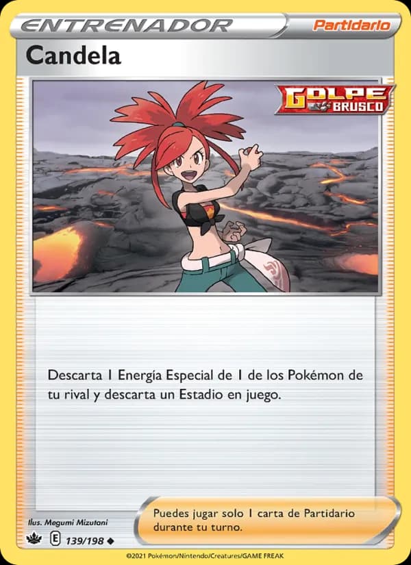 Candela card in Spanish