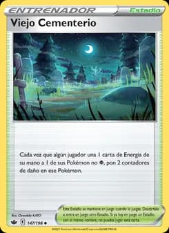 Viejo Cementerio card in Spanish
