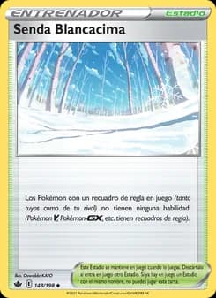 Senda Blancacima card in Spanish