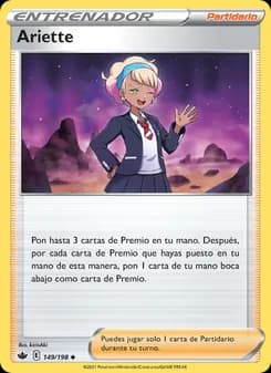 Ariette card in Spanish