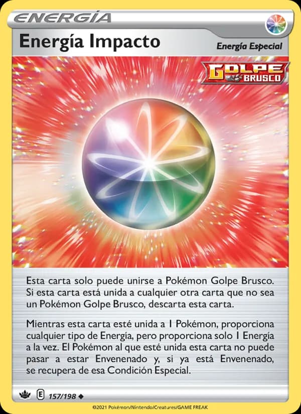 Energía Impacto card in Spanish