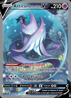 Articuno de Galar V card in Spanish