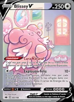 Blissey V card in Spanish