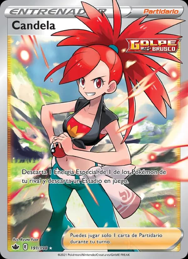 Candela card in Spanish