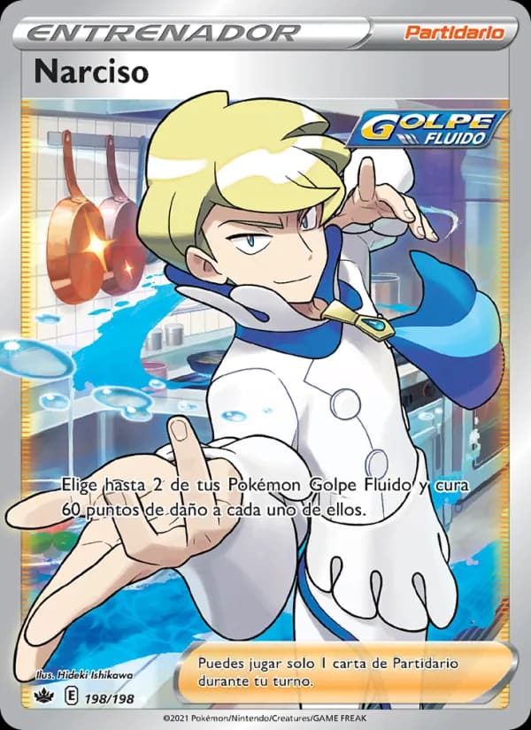 Narciso card in Spanish