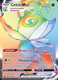 Celebi VMAX card in Spanish