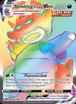 Slowking de Galar VMAX card in Spanish