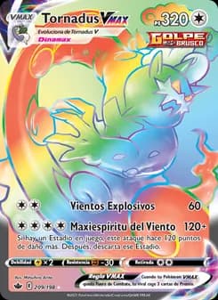 Tornadus VMAX card in Spanish
