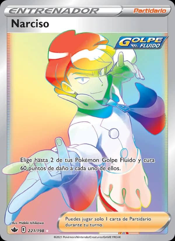 Narciso card in Spanish