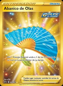 Abanico de Olas card in Spanish